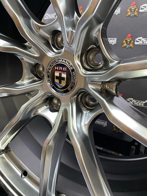 картинка Новые диски HRE DQ015 Flow Forming R19 J8.5 ET35 5x114.3 Hyper Black магазин  StreetTuning 