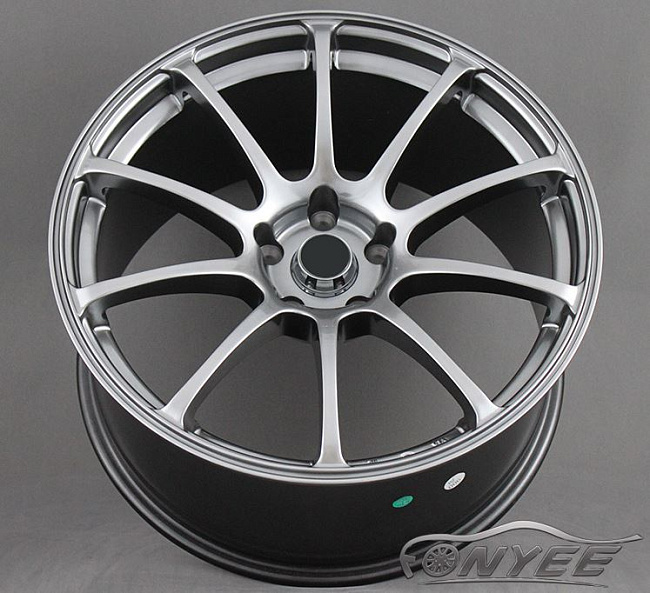 картинка Новые диски Advan RS R19 5x114,3 ET30 J8,5 серебро + серый магазин  StreetTuning 