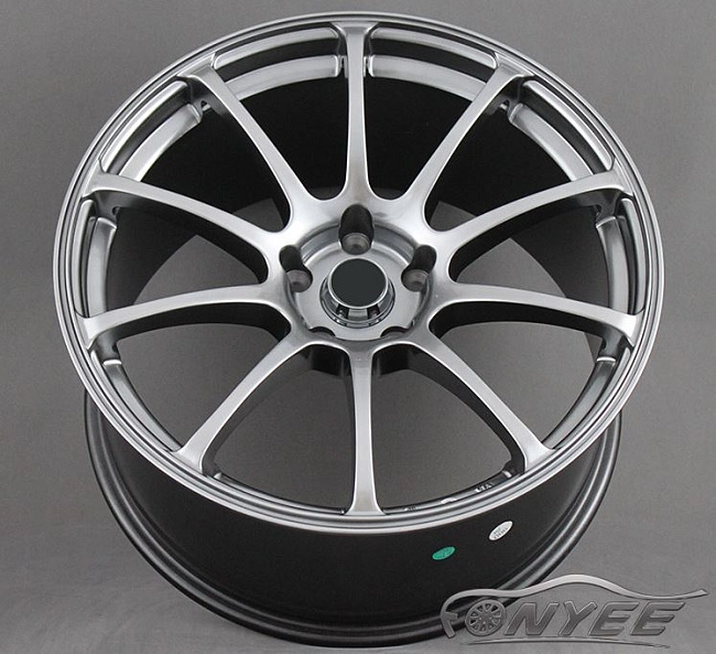 картинка Новые диски Advan RS R19 5x114,3 ET35 J9,5 серебро + серый магазин  StreetTuning 