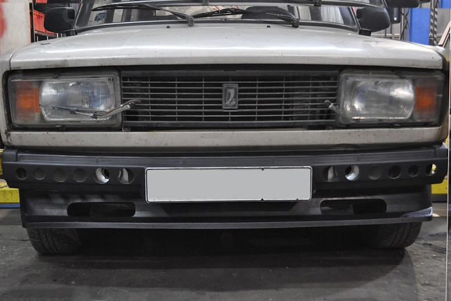 картинка Бампер передний BGRV Sport ВАЗ 2104/05/07 магазин  StreetTuning 