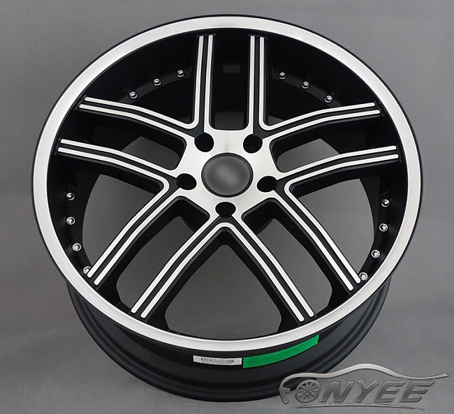 картинка Новые диски Koko Kuture Intake R20 5х120 ET20 J10 черный мат + серебро магазин  StreetTuning 