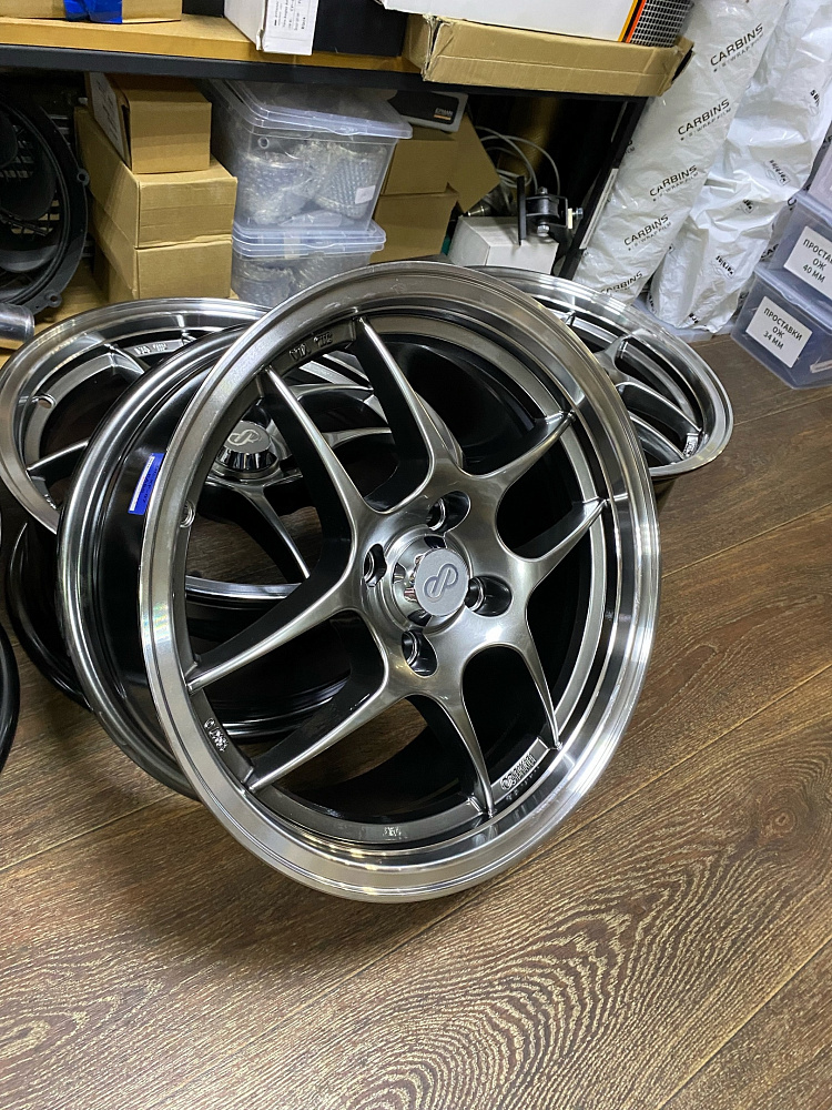 картинка Новые диски ENKEI R15 J7 ET36 4x100 Hyper Black от магазина  StreetTuning