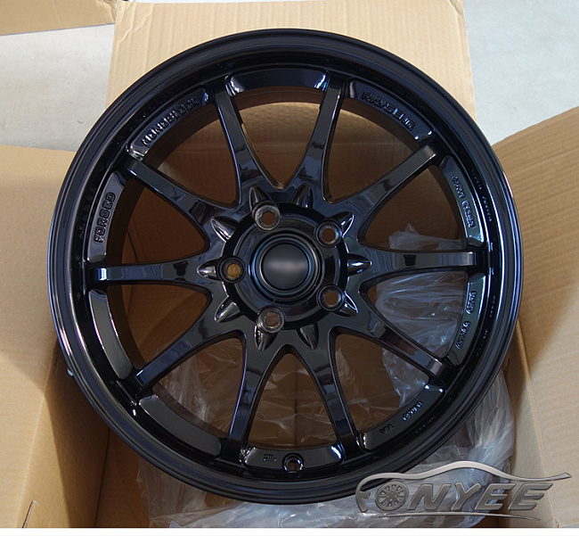 картинка Новые диски RAYS CE28SL R17 4X114,3/4X100 ET38 J7,5 синий + полированная полка магазин  StreetTuning 