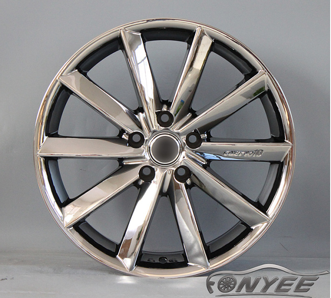 картинка Новые диски Fledermaus - Cuervo10 R18 J7,5 ET42 5x114,3 темный хром магазин  StreetTuning 