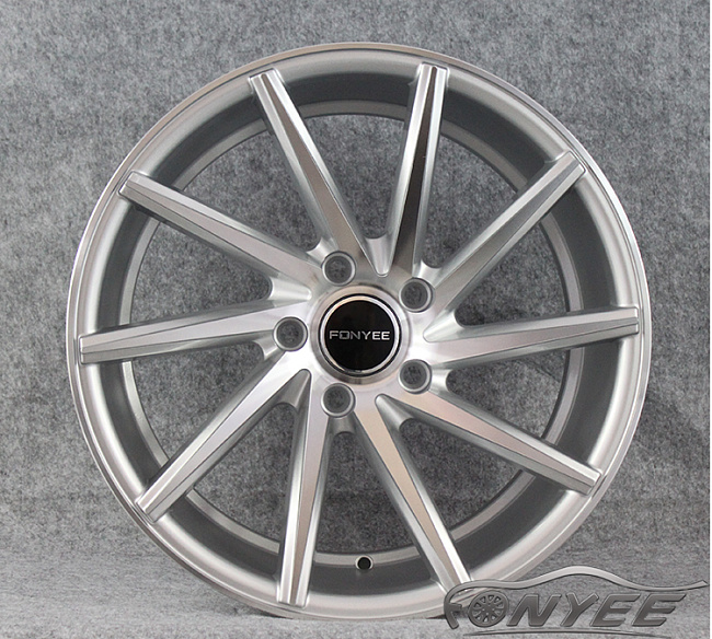 картинка Новые диски Vossen CVT-R Replica R17 4X100 ET35 J7,5 серебро магазин  StreetTuning 