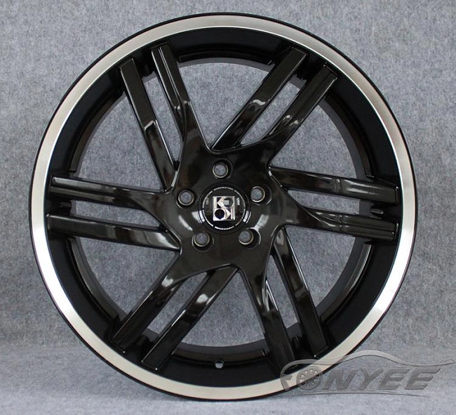 картинка Новые диски Koko Kuture Spline R20 5х112 ET25 J8,5 черный глянец магазин  StreetTuning 