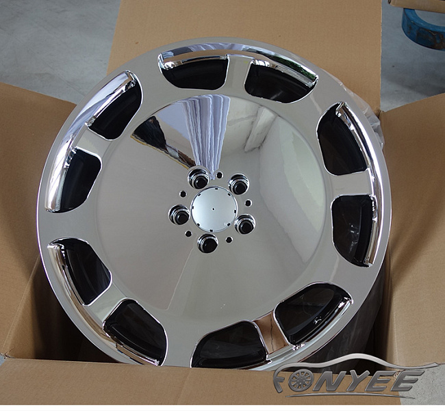 картинка Новые диски для Mercedes в стиле Maybach Replika s600 R20 5X112 ET35 J9,5 хром магазин  StreetTuning 