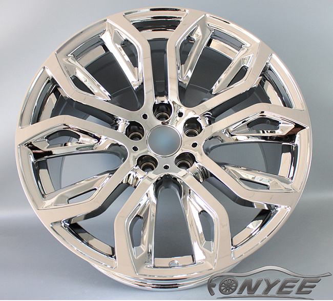 картинка Новые диски BMW модель 1 R20 5X120 ET35 J10,5 хром серебро магазин  StreetTuning 