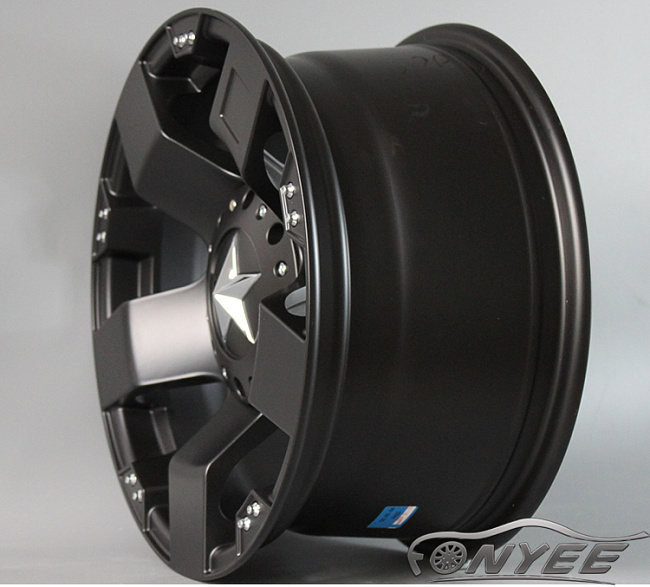 картинка Новые диски KMC XD series Rockstar 1 R16 5X139,7 ET-20 J8 черный мат магазин  StreetTuning 