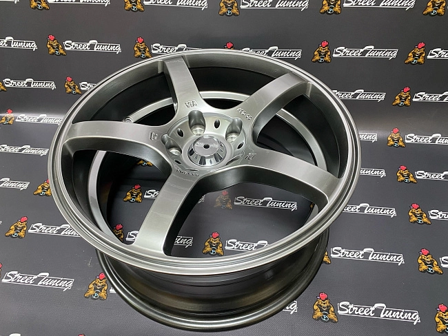 картинка Новые диски Prodrive CG05 R17 J8 ET35 5x114.3 Hyper Black магазин  StreetTuning 