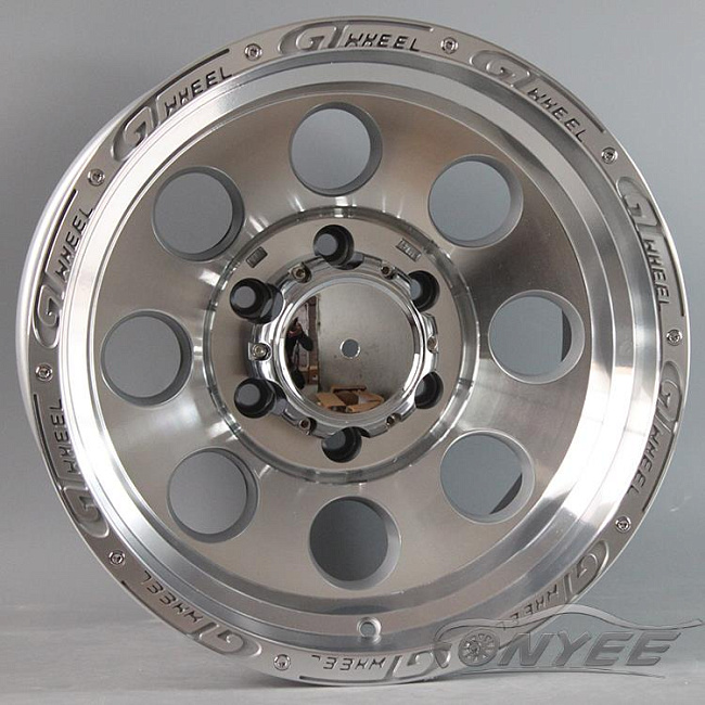 картинка Новые диски GT Wheel R15 6X139,7 ET-44 J10 серебряные магазин  StreetTuning 