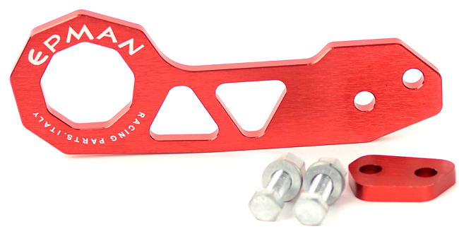 картинка Буксировочная петля Epman красная, задняя магазин  StreetTuning 