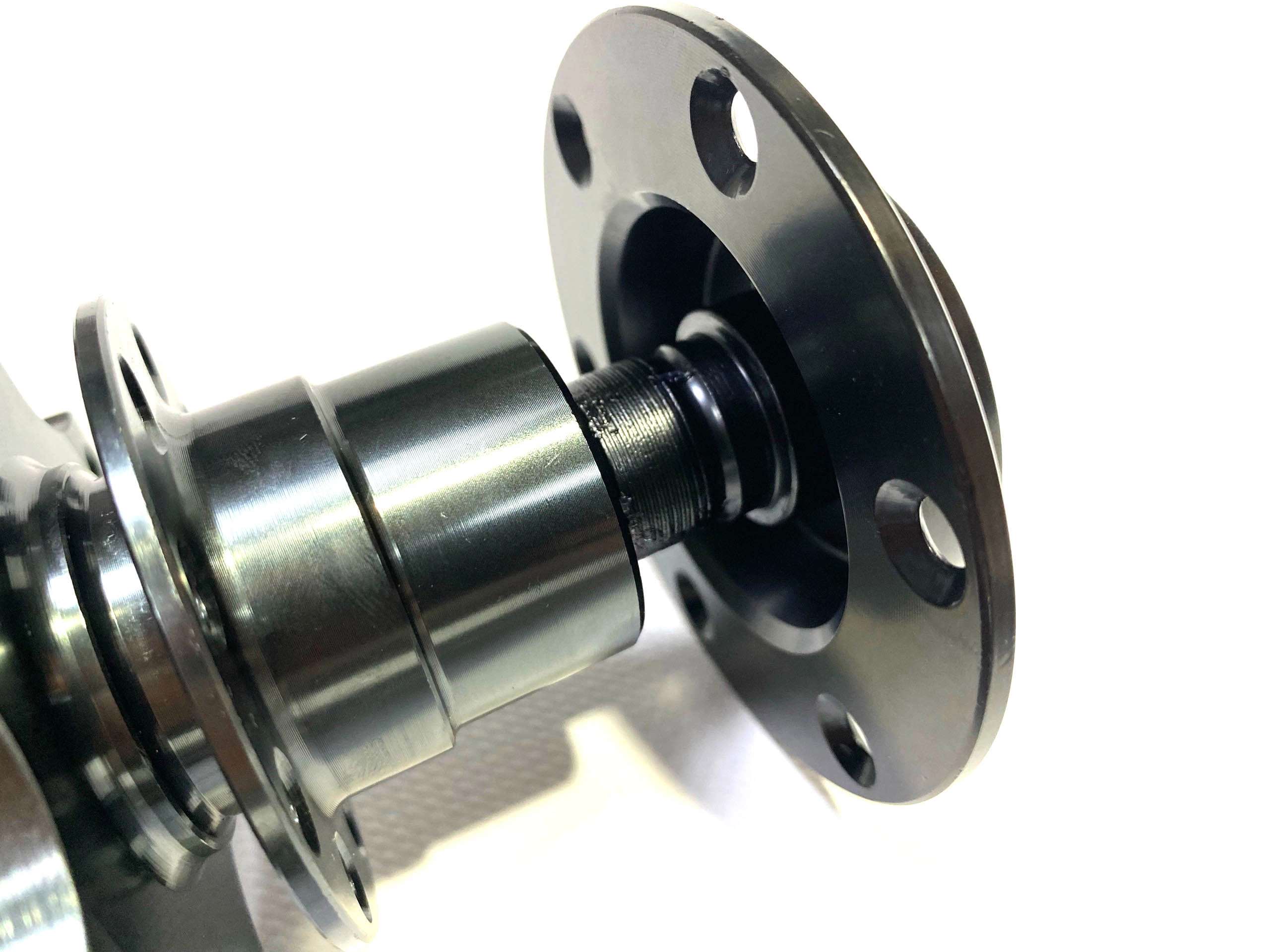 картинка Адаптер для руля быстросъемный прижимной, цвет титан магазин  StreetTuning 