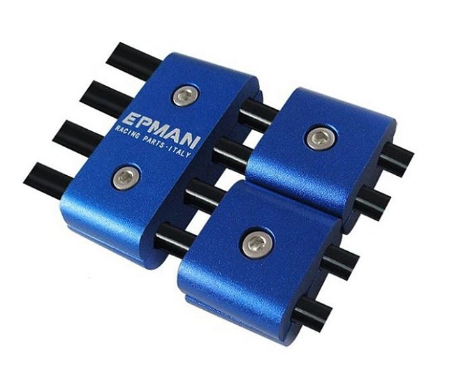 картинка Разделитель высоковольтных проводов на 4 шт двойной Epman, золотой магазин  StreetTuning 