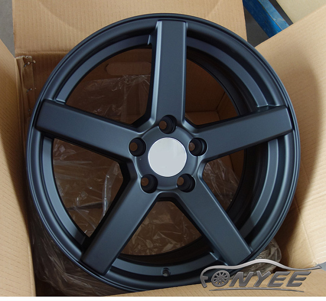 картинка Новые диски Vossen CV3 Replica R19 5X120 ET25 J8,5 черный мат магазин  StreetTuning 