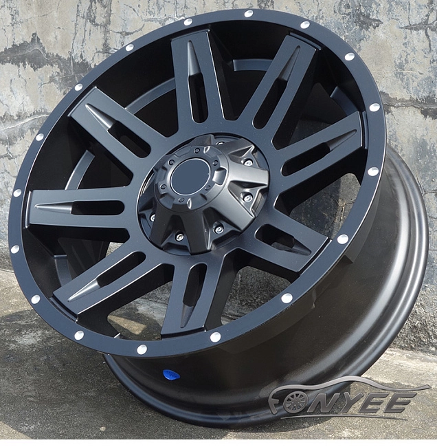 картинка Новые диски STL-HD R20 5x127-5x139,7 ET0 J9 черный мат полностью магазин  StreetTuning 