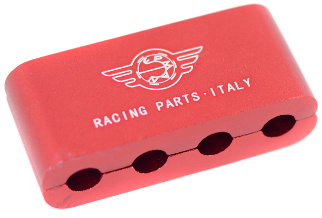 картинка Разделитель высоковольтных проводов на 4 шт  Epman, красный магазин  StreetTuning 