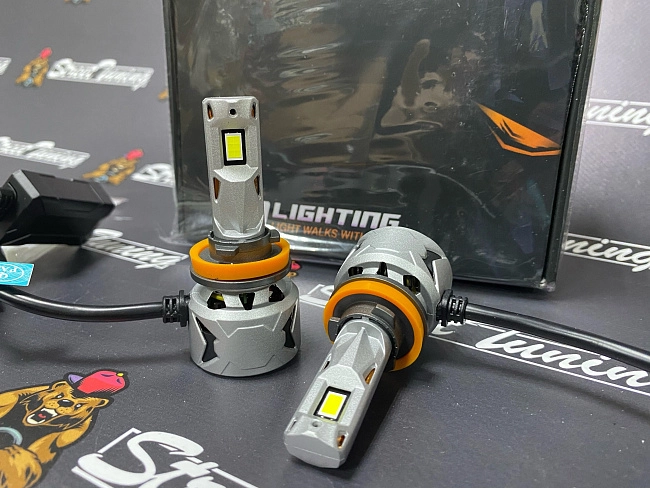 картинка Автомобильные светодиодные лампы FATEEYE F27 Led - H11 6500к магазин  StreetTuning 
