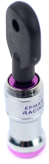 картинка Комплект гаек Epman Formula Wheels, фиолетовые  М12 х 1.5 магазин  StreetTuning 