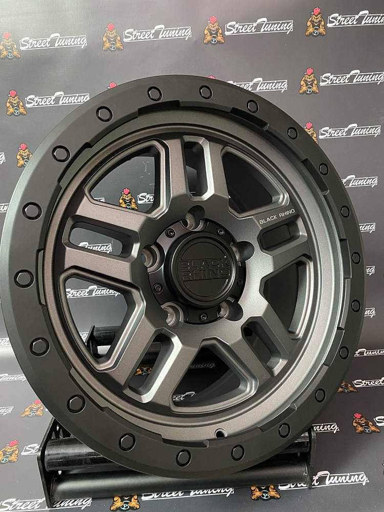 картинка Новые диски Black Rhino Barstow R18 J9 ET18 5x150 Gray + black от магазина  StreetTuning