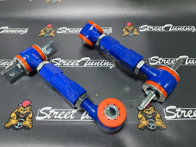 картинка Задние регулируемые рычаги развала для Honda Civic 1988-01 г, синие магазин  StreetTuning 