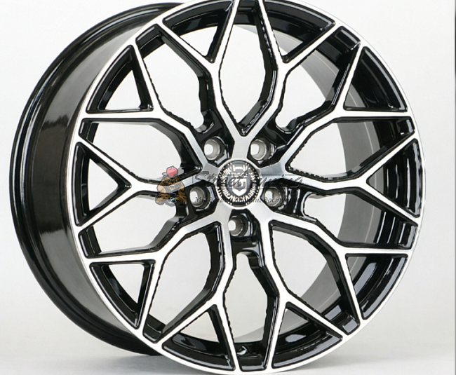 картинка Диски iV-1155 R19 9J ET42 5X120 Black+silver магазин  StreetTuning 