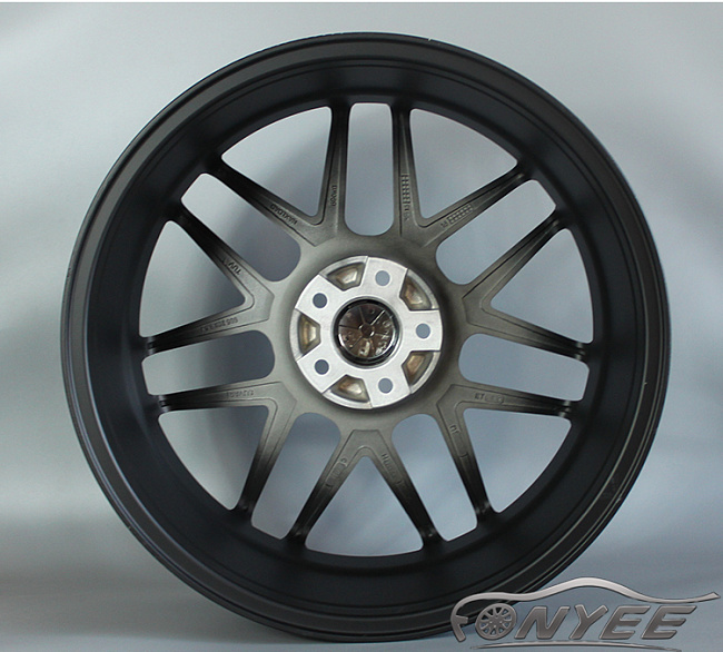 картинка Новые диски CURVA C300 R20 5х114,3 ET30 J9,5 черный мат магазин  StreetTuning 