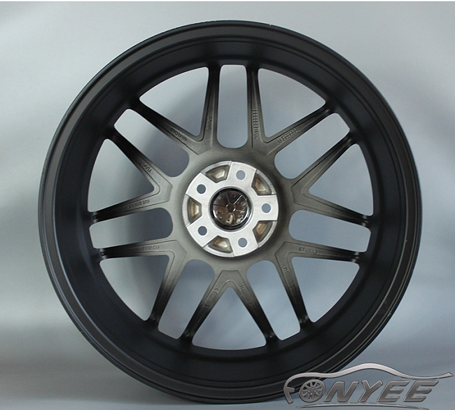 картинка Новые диски CURVA C300 R20 5х114,3 ET30 J9,5 черный мат магазин  StreetTuning 