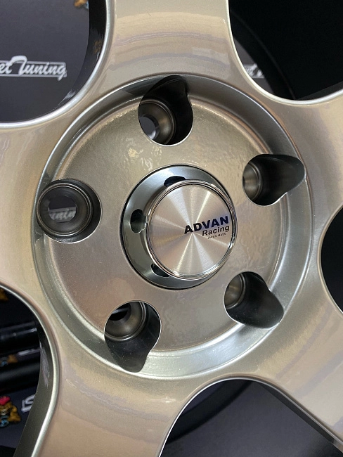 картинка Новые диски Advan GT Flow Forming R19 J8.5 ET35 5x114.3 Hyper Black магазин  StreetTuning 