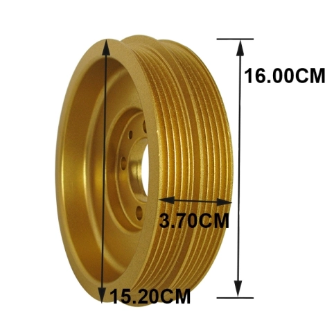 картинка Облегченный шкив для Mitsubishi EVO 1-2-3  , золотой магазин  StreetTuning 