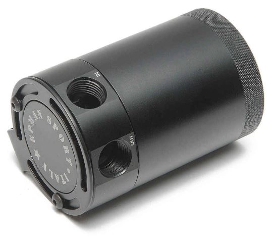 картинка Маслоуловитель 2-ух портовый Epman черный магазин  StreetTuning 