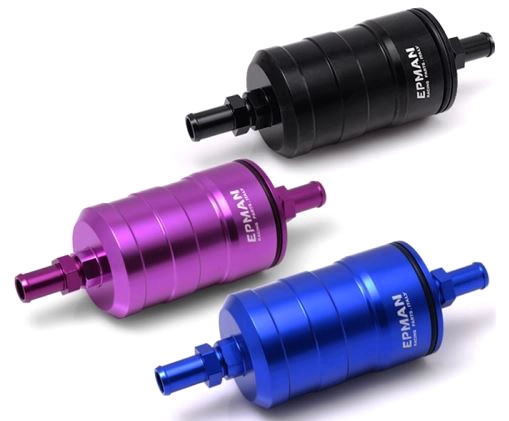 картинка Топливный фильтр чистовой фильтрации 10 микрон,  Epman черный магазин  StreetTuning 