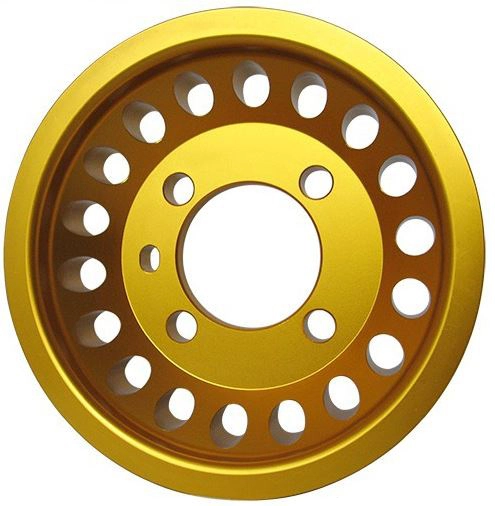 картинка Облегченный шкив для Mitsubishi EVO 7-8-9  , золотой магазин  StreetTuning 