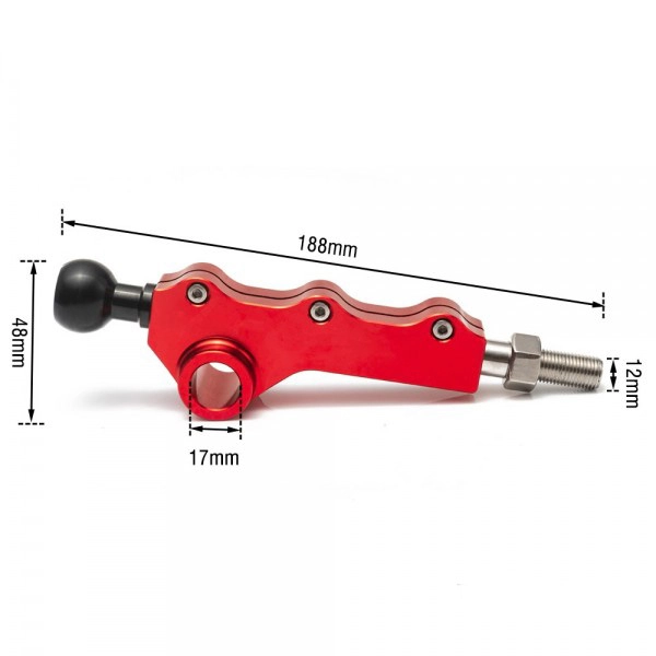картинка Короткоходная кулиса - Шифтер для Subaru Impreza WRX STI, Forester,красная магазин  StreetTuning 