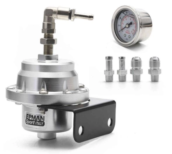 картинка Топливный регулятор Epman Type-L Style серебряный магазин  StreetTuning 