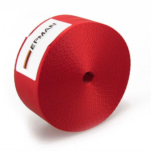 картинка Лента для ремней безопасности Epman, красная, 10 метров. магазин  StreetTuning 